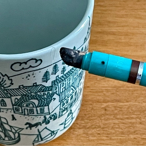 Vintage Bjorn Wiinblad ceramic limited edition plate and cup - Picture 4 of 6